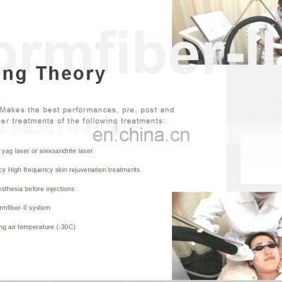 Relieve Pain Skin Treatment Vertical Air Cooling System Skin Cooling Machine photo-4