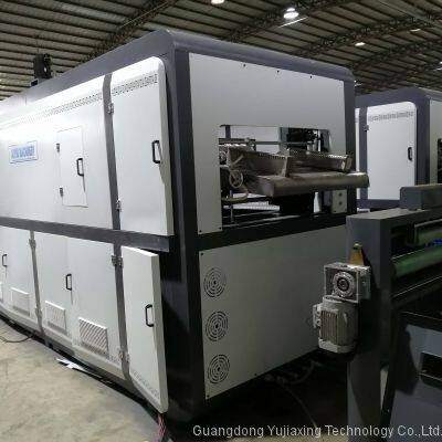 JS850x560 Fully Automatic Servo Disposable Plastic Cup Bowl Making Thermoforming Machine photo-4