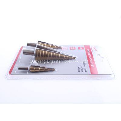 Step Drill Brocas Bit - Titanium Coated, Double Cutting Blades photo-5