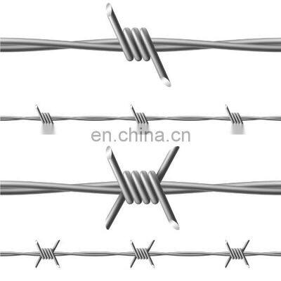 Factory Direct Hot Dipped Galvanized Security Barbed Wire Roll