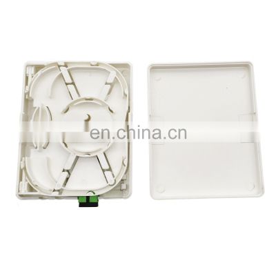 2 Cores FTTH Fiber Optic Face Box Fiber Face Plate Panel Terminal Box Faceplate SC Fiber Outlet