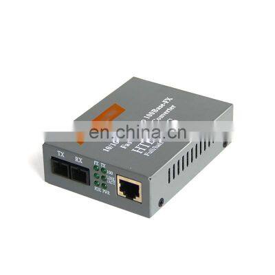 HTB-1100S Optical Fiber Media Converter 25km SC 10/100Mbps RJ45 Single Mode Double Fiber Optical Media Converter photo-5