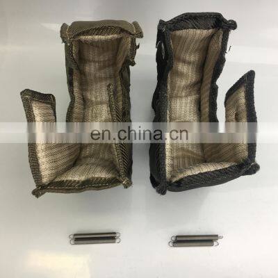 2020 New Products Lava Carbon Fiber Black Turbo Heat Insulation Blanket Radiant Heat Management photo-2