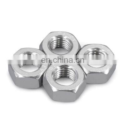 7/8 14UNF High quality and low price wholesale 304 Stainless steel inch hex nuts American system hex nut