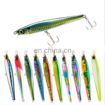 105mm 30g New Arrival Sinking Minnow Slow Sinking Plastic Bait Saltwater Fishing Minnow