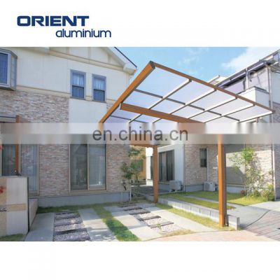 Aluminum Car Parking Canopies and Carport Canopy-glass carport