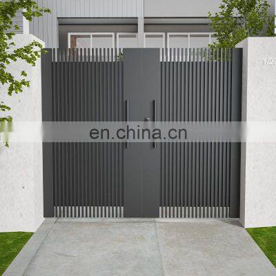 Cbmmart North America Modern Metal Gates Electric Aluminum Driveway Entrance Gates