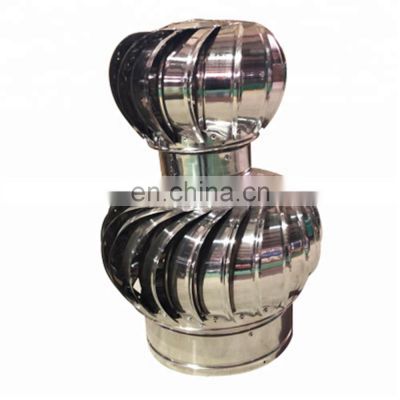 Stainless Steel 304/316 Roof Vent Turbine Connect Pipe Cover