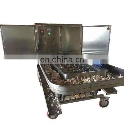 Automatic Garlic Concave Root Cutting Machine Factory