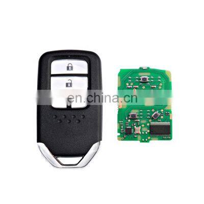 Replacement 4 Button 433 Mhz 47 Chip Car Remote Smart Key Fit For Honda CIVIC Auto