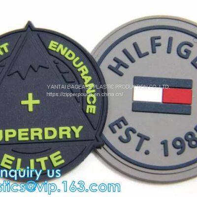 Customize 3D Silicone Patch, Garment Label, Apparel Accessories, Clothing Label Tag, Pvc Patch, Rubber Badge photo-5