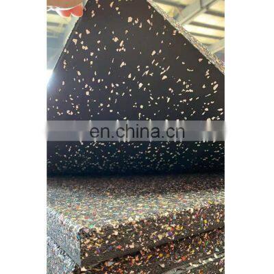 High quality natural yoga basketball courts rubber mats gym flooring