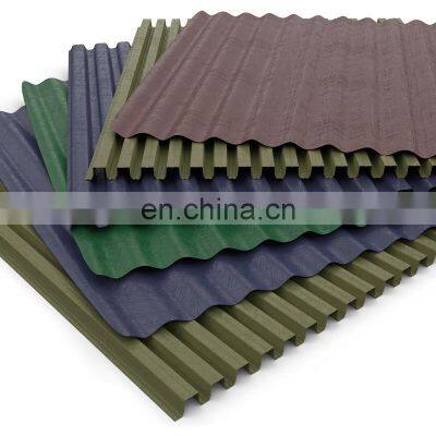 Good Quality 22 Gauge Galvanized And Then Color Plated Wave Type Steel Sheet photo-5