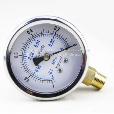 Negative Pressure Gauge Derkia Manufacturer Vacuum Pressure Gauge