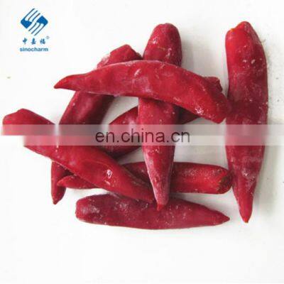 2020 New Crop Jinta Beijinghong IQF Frozen  Red Chilli with Competitive Price