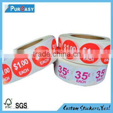 EX-Work waterproof price tags labels