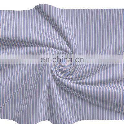 Cheap price 100%cotton yarn dyed stripe for tops