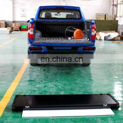 High Quality Truck Bed Cover Hard Tri-folding Aluminum Tonneau Cover for L200 Roll up Bed Cover