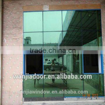 economical aluminum curtain wall with triple glazing