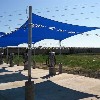 Factory Direct Sale Backyard Cover Polyester Fabric Sun Shade Sail Garden Awning Shade Sail
