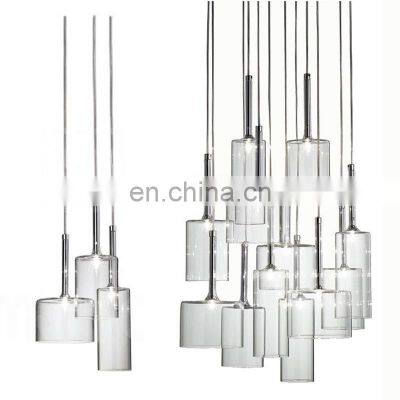 Glass Pendant Lights Nordic Creative Minimalist Restaurant Living Room Single Head Pendant Lamp