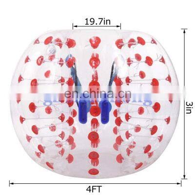 Promotional Customized PVC TPU Inflatable Customized Wubble Stress Soccer Bubble Balls Toy Inflatable Bumper Human Hamster Ball photo-2