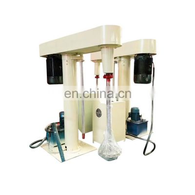 7.5kw 400l Mixer Paint Industrial High Speed Disperser Paint Mixing Machine /electric Liquid Paint Dispersion Mixer Machine