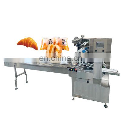 High Speed Fully Automatic Cookies Cracker Wafer Flow Wrapping Machine Pillow Type Packing Machine