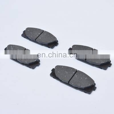 High quality and good price car auto parts Front brake pad 04465-12592 for corolla NZE121