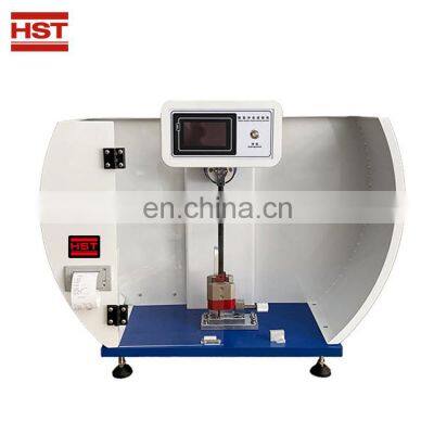 XJXD-5 5J Touch Screen Plastic Charpy Izod Impact Testing Machine with USB