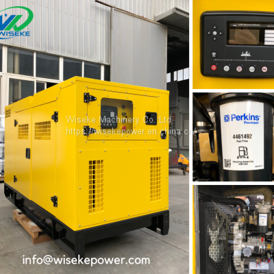 wiseke power 30kva perkins 1103A-33G series open type generator