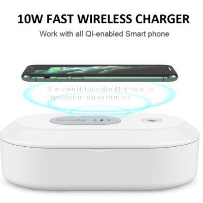 Multifunctional ultraviolet disinfection box wireless charger