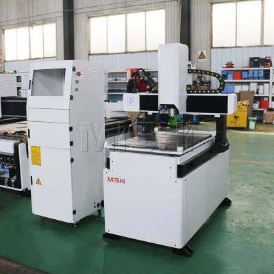 MISHI Small 3 Axis Cnc Milling Machine for Metal Mini 4040 6060 6090 Cnc Router Machine for Mould Engraving