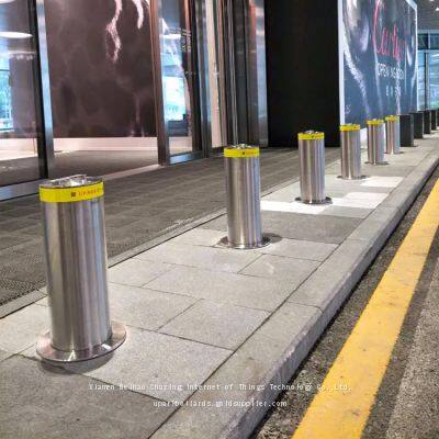 Original Factory Anti Impact Road Protection Manual Steel Bollards Safety Barrier 4mm Pedestrian Access Removable Bollard