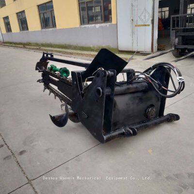 Factory Custom Production Chain Trencher Tractor Ditching Machine Agriculture and Construction Professional Trenching Machine photo-4