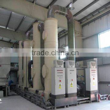 Industrial Scrubbing Tower Manufacturer Fiberglass Sulfuric Acid Absorption Tower photo-3