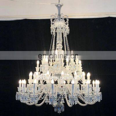 European Indoor Living Room Hotel Chandelier Lamp Lighting Modern Luxury K9 Crystal Chandelier