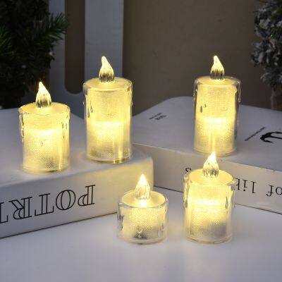 Led Electronic Candle Light Romantic Wedding Decorations Creative Birthday Scene Layout Surprise Proposal Candle Light