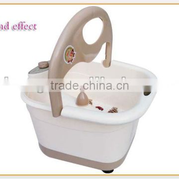 Heating portable foot detox spa