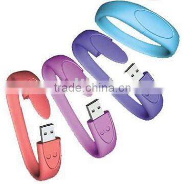 USB silicone bracelet