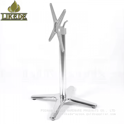 High Quality 304# Stainless Steel Folding Table Base Metal Furniture Legs for Outdoor Chairs photo-2