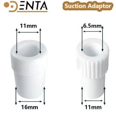 High quality Autoclavable plastic strong/ week suction handle adaptor convertor Duckbill Evacuation Tips Saliva Swivel