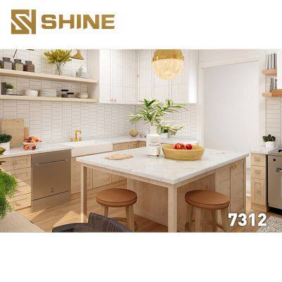 Modern Design Sintered Stone Kitchen Countertop Polished Artificial Quartz Natural Marble Rock Slab Widely Used photo-2