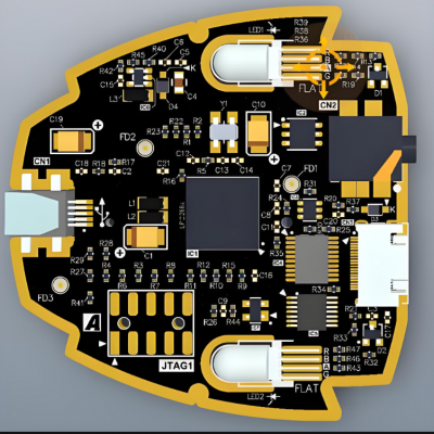 2-layer 96% Aluminum Nitride Ceramic PCB,Concave Convex Alumina Ceramic PCB photo-5