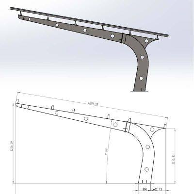 Steel Structure Photovoltaic Carport Processing Manufacturer photo-5