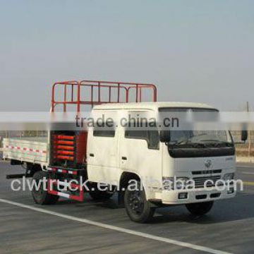 Dongfeng FRK mobile platform truck,11-12m high altitude operation truck in Peru