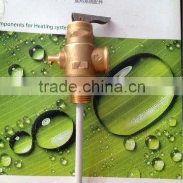 RMC PT valve Temperature and pressure relief valve tp relief valve RMC with auxiliary relief device