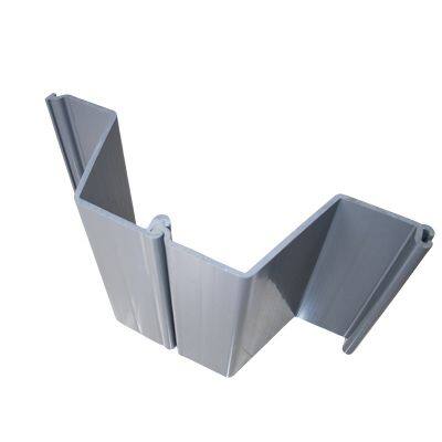 Palplanches en vinyle anti-corrosion avec une longue durée de rétention d'eau