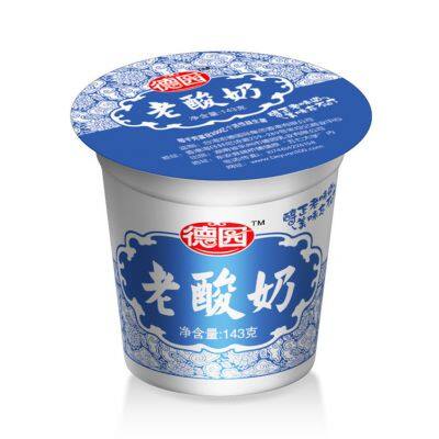 Production Line Auto Yogurt Cup Filling and Sealing Machine