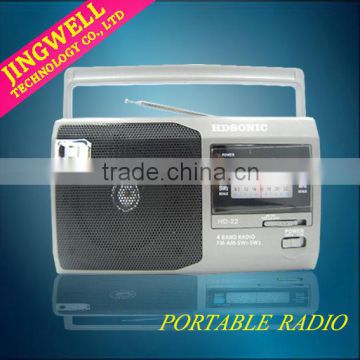 Whosale Potable Am Fm Sm 4 Band Radio